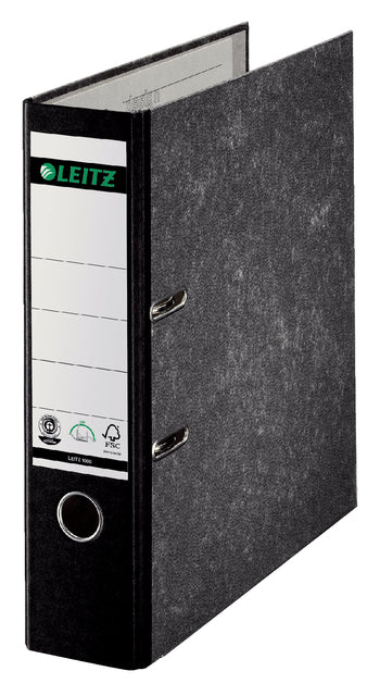 Leitz - Ordner leitz 1080 180° 80mm karton a4 zwart
