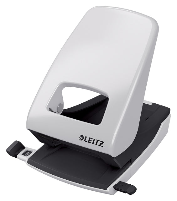 Perforateur Leitz Nexxt archive metal 40 feuilles gris