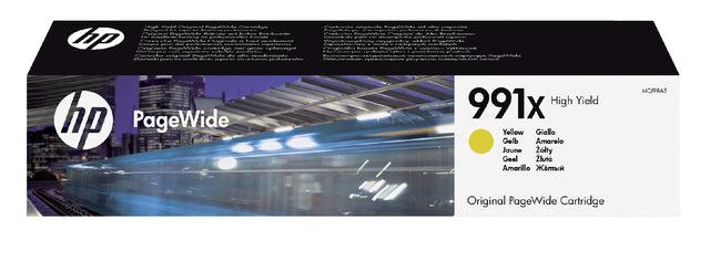 HP - Inktcartridge hp m0j98ae 991x geel