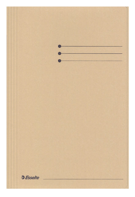 Classeur Esselte folio 3 volets manille 275gr gemmes | 50 pièces