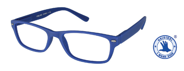 I Need You - Leesbril i need you +1.00dpt feeling blauw
