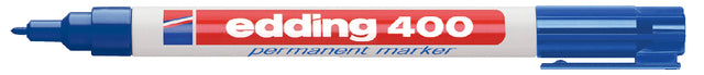 Stylo feutre edding 400 rond bleu 1mm | 10 morceaux