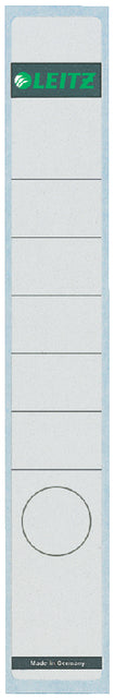 Etiquette dos Leitz étroit/long 39x285mm autocollant blanc