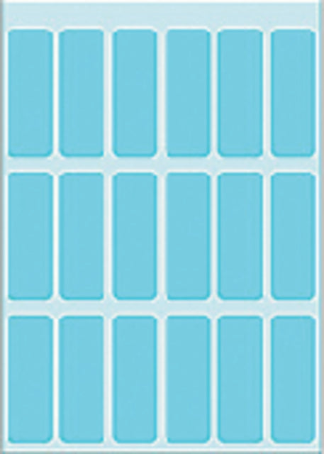 HERMA - Etiket herma 3653 12x34mm blauw 90 stuks