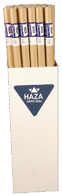 Haza - Inpakpapier HAZA Kraft gestreept 70gr 100cmx5m op rol