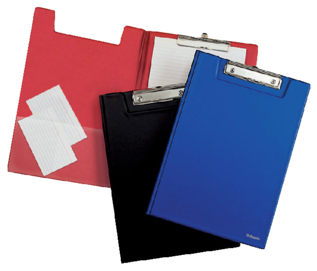 Lime à pince Esselte 56043 avec pince à tête et insert rouge | 10 morceaux