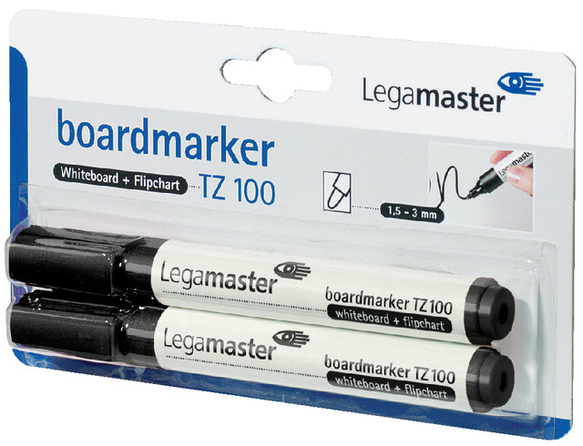 Legamaster - Whiteboardmarker legamaster tz100 2mm 2st zw