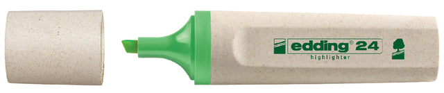 Edding - Markeerstift edding 24 eco 2-5mm lichtgroen | 10 stuks