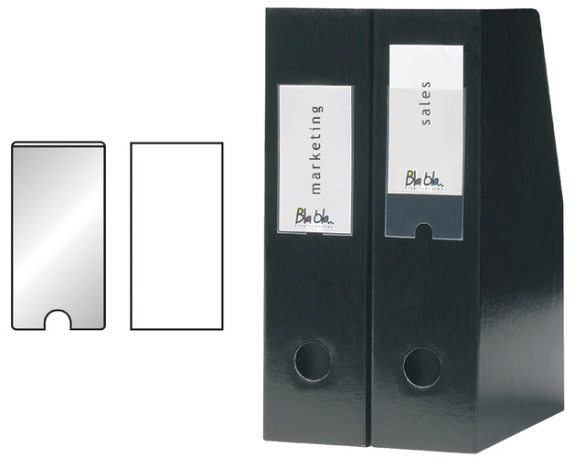 Porte-étiquette 3L 10340 55x150mm PP autocollant