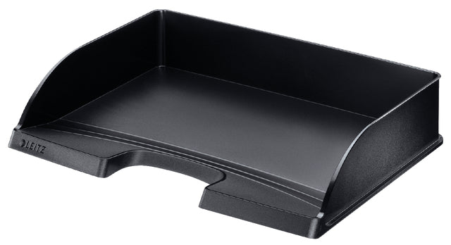 Corbeille à courrier Leitz Plus A4 maxi transversal noir