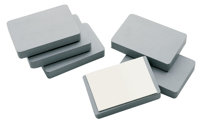 Legamaster - Magneet legamaster 50x75x12mm blokmagneet