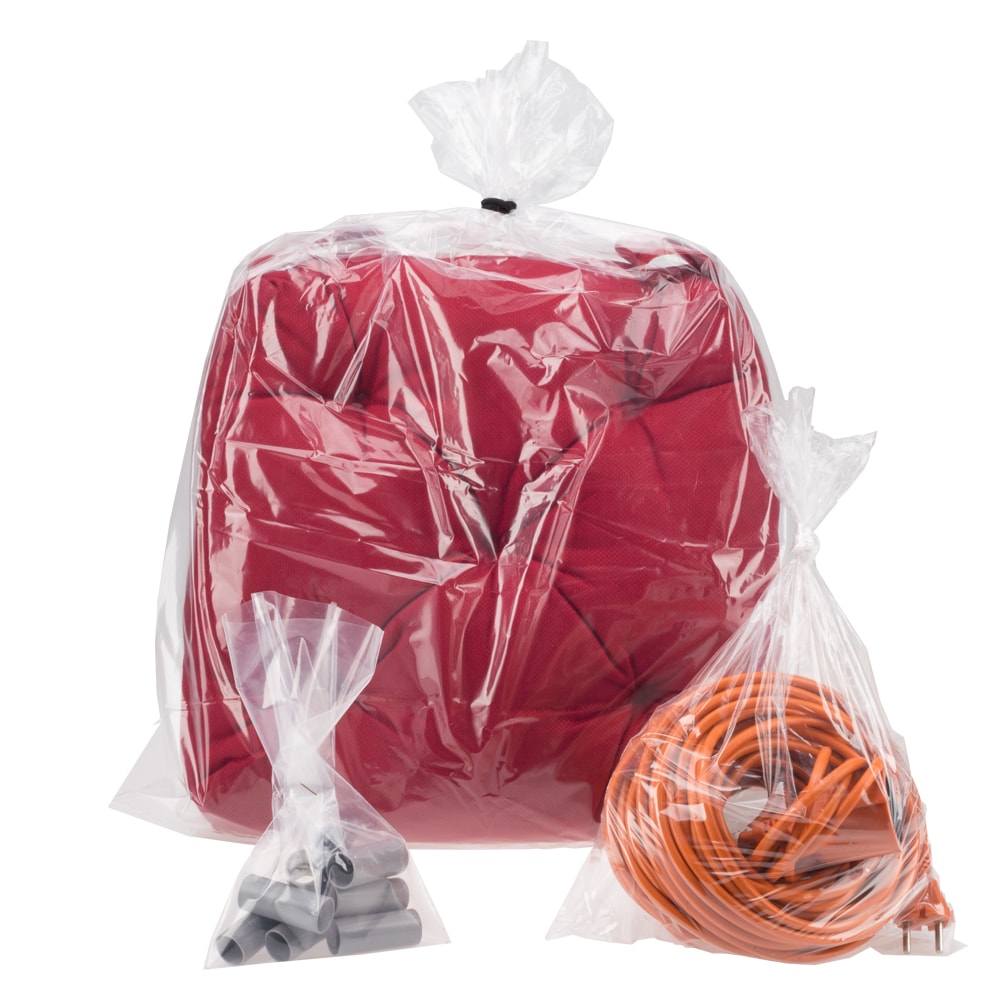 Klika - Plastic zakken (ldpe) 85 x 130 cm 150 micron transparant