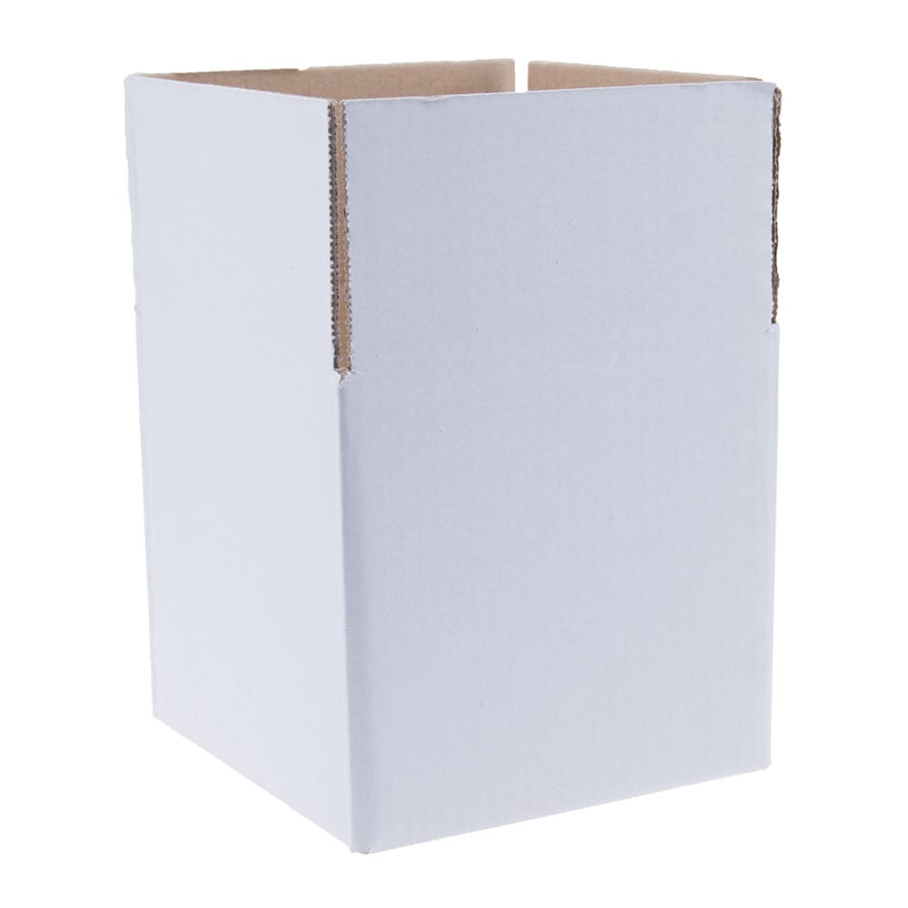 Klika - Kartonnen dozen enkelegolf 165 x 165 x 355 mm wit | 30 stuks