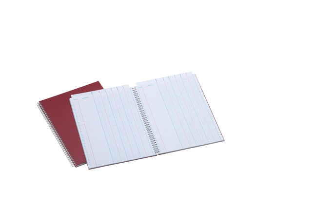 Registre tabulaire Atlanta 321x226mm 2x6 colonnes 108 pages