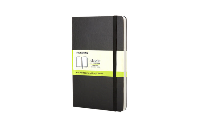 Moleskine - Notitieboek moleskine pocket 90x140mm blanco zwart