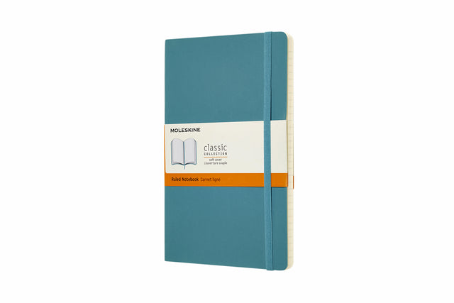 Moleskine - Notitieboek moleskine large 130x210 ln sc reef bl