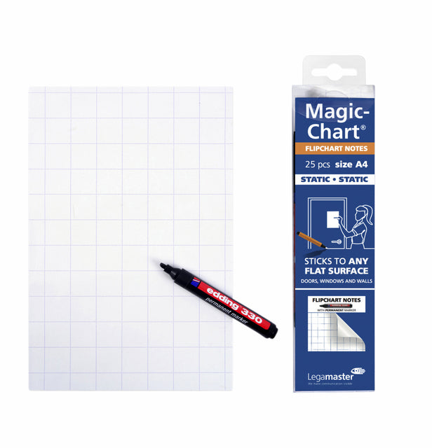 Magic chart notes Legamaster flip chart 20x30cm