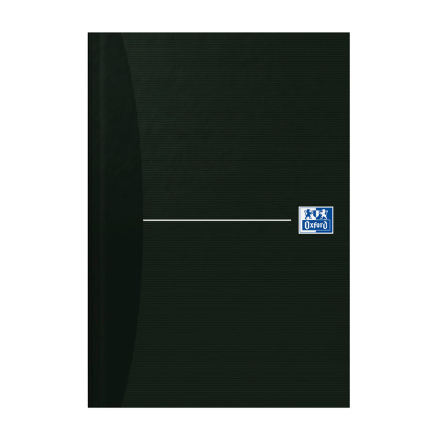 Carnet Oxford Office Essentials A5 96 feuilles ligne noir