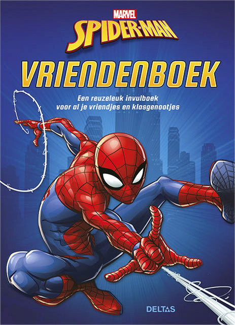 Deltas - Vriendenboek deltas spider-man