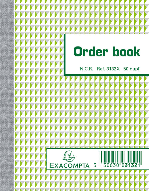 Exacompta - Orderboek 135x105mm 50x2vel | 10 stuks