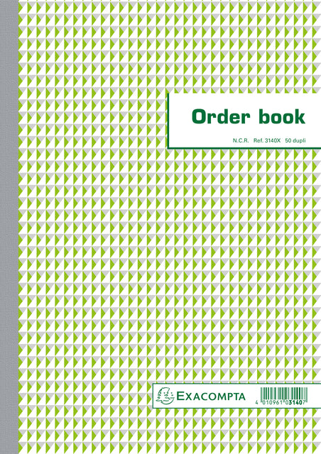 Exacompta - Orderboek exacompta 297x210mm 50x2vel | 5 stuks