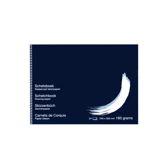 Papyrus - Schetsboek papyrus 240x320mm 160gr 24 vel | 10 stuks