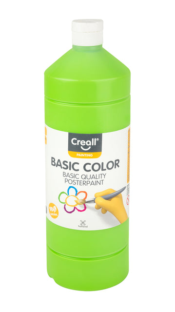 Creall - Plakkaatverf creall basic lichtgroen 1000ml