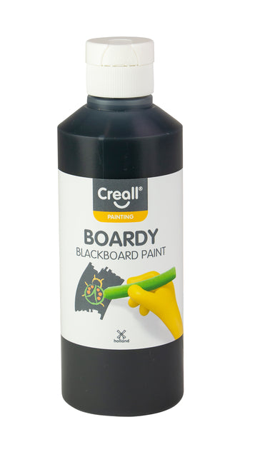 Creall - Schoolbordverf creall zwart 250 ml | 6 stuks