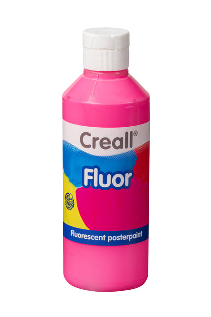 Creall - Plakkaatverf creall fluor roze 250ml