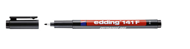 Stylo feutre edding 141 rond 0.6mm noir | 10 morceaux