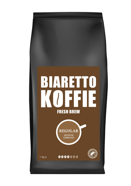 Café Biaretto Fresh brew automatique café régulier 1000 grammes | 4 pièces