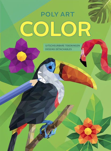 Deltas - Kleurboek deltas poly art color
