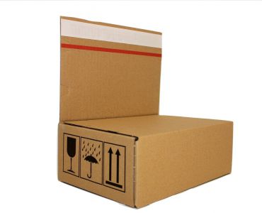 Dozen > Postpakketdozen - Webshopdoos 3.1 met zelfklevende strip 284x184x167mm per stuk