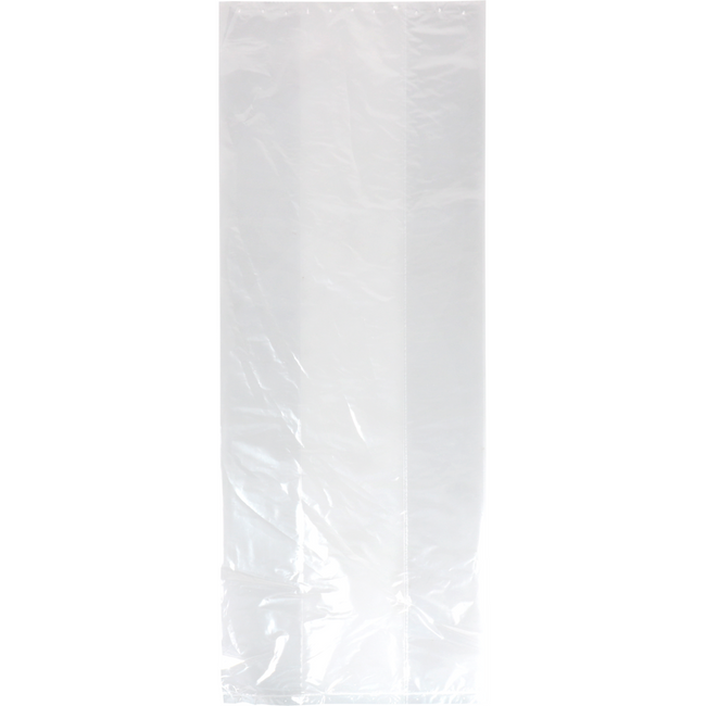 Klika - Zak | Zijvouwzak | LDPE | 16/ 5x50cm | 18my | transparant | 1000 stuks