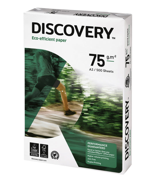 Discovery - Kopieerpapier discovery a3 75gr wt