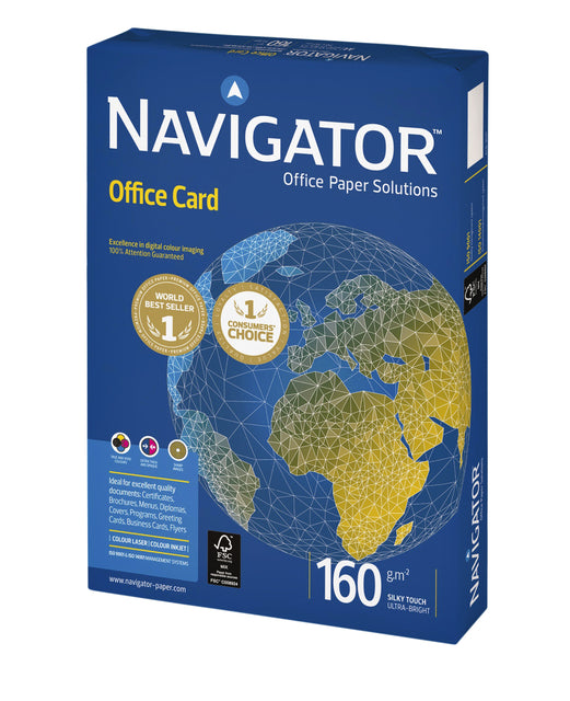 Navigator - Kopieerpapier navigator office card a3 160gr wit | 5 stuks