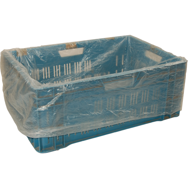 Klika - Zak | Kratzak | LDPE | 600/ 2x200x800mm | 20my | transparant | 500 stuks