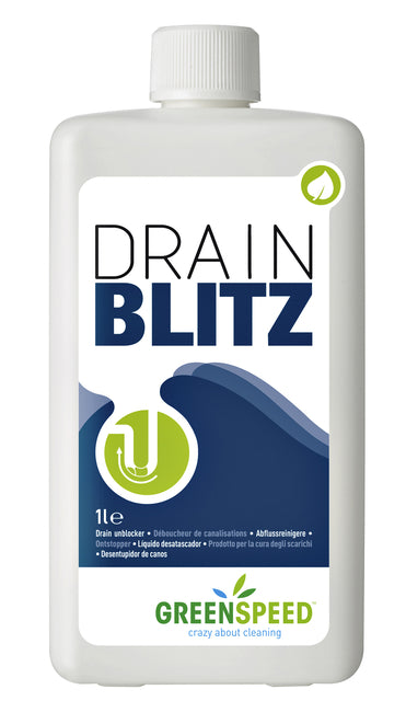 Greenspeed - Ontstopper greenspeed drain blitz 1 liter | 8 stuks