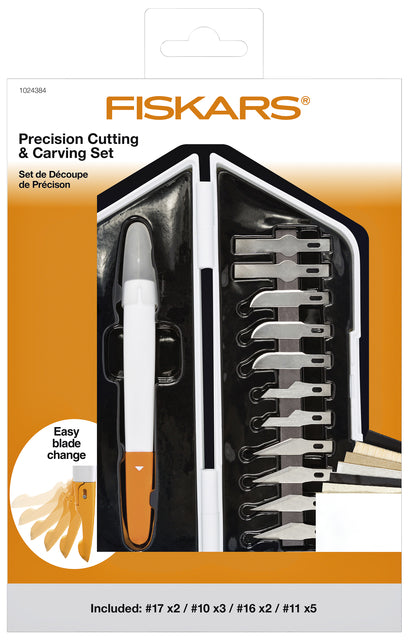 Fiskars - Snijmes fiskars premium precision 12-delig
