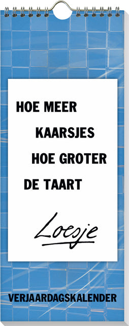 Interstat - Verjaardagskalender loesje 6 | 5 stuks