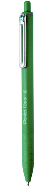 Stylo bille pentel bx470 izee vert | 12 pièces