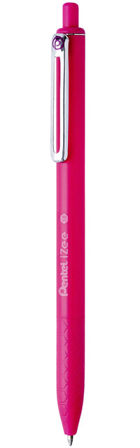 Stylo bille pentel bx470 izee rose
