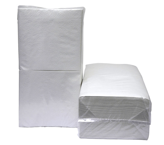 IEZZY horeca en cate - Servet euro blanco 1laags 1/4vouw