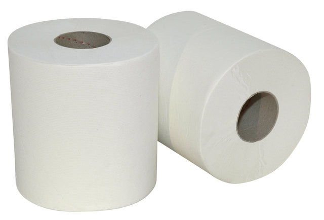 Cleaninq - Poetspapier cleaninq midi 2-laags 160m wit