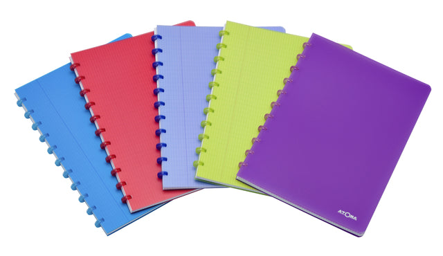 Cahier atoma a4 ligne 144 pages pp assorties | 10 morceaux