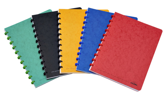 Cahier atoma a4 diamant 4x8mm 144pages carton assorti | 10 morceaux