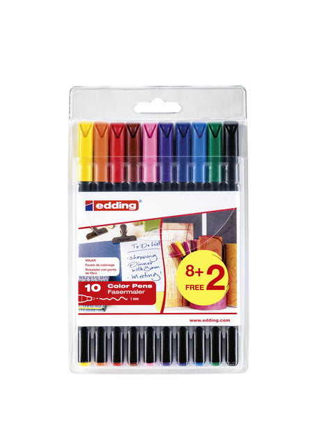 Edding - Fineliner edding 1200 f assorti