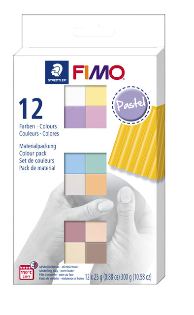 Fimo Staedtler - Klei fimo soft colour pastel assorti