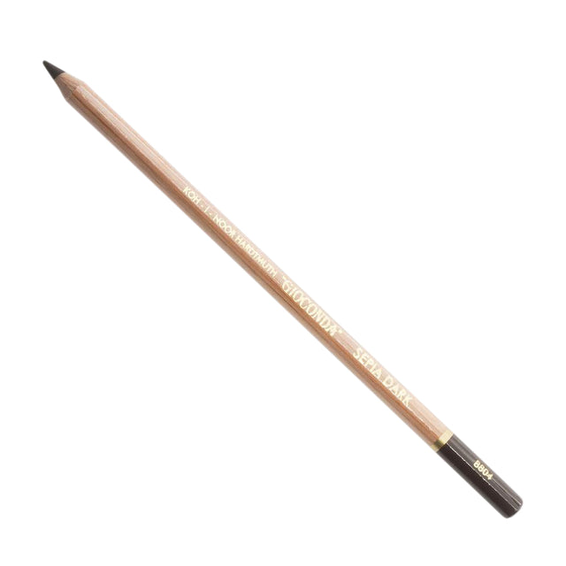 Crayon craie Koh-I-Noor gioconda 8804 sépia foncé | 12 pièces