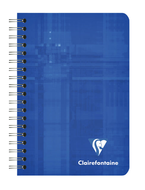 Clairefontaine - Notitieboek clairefontaine 95x140 5x5 100blz ass